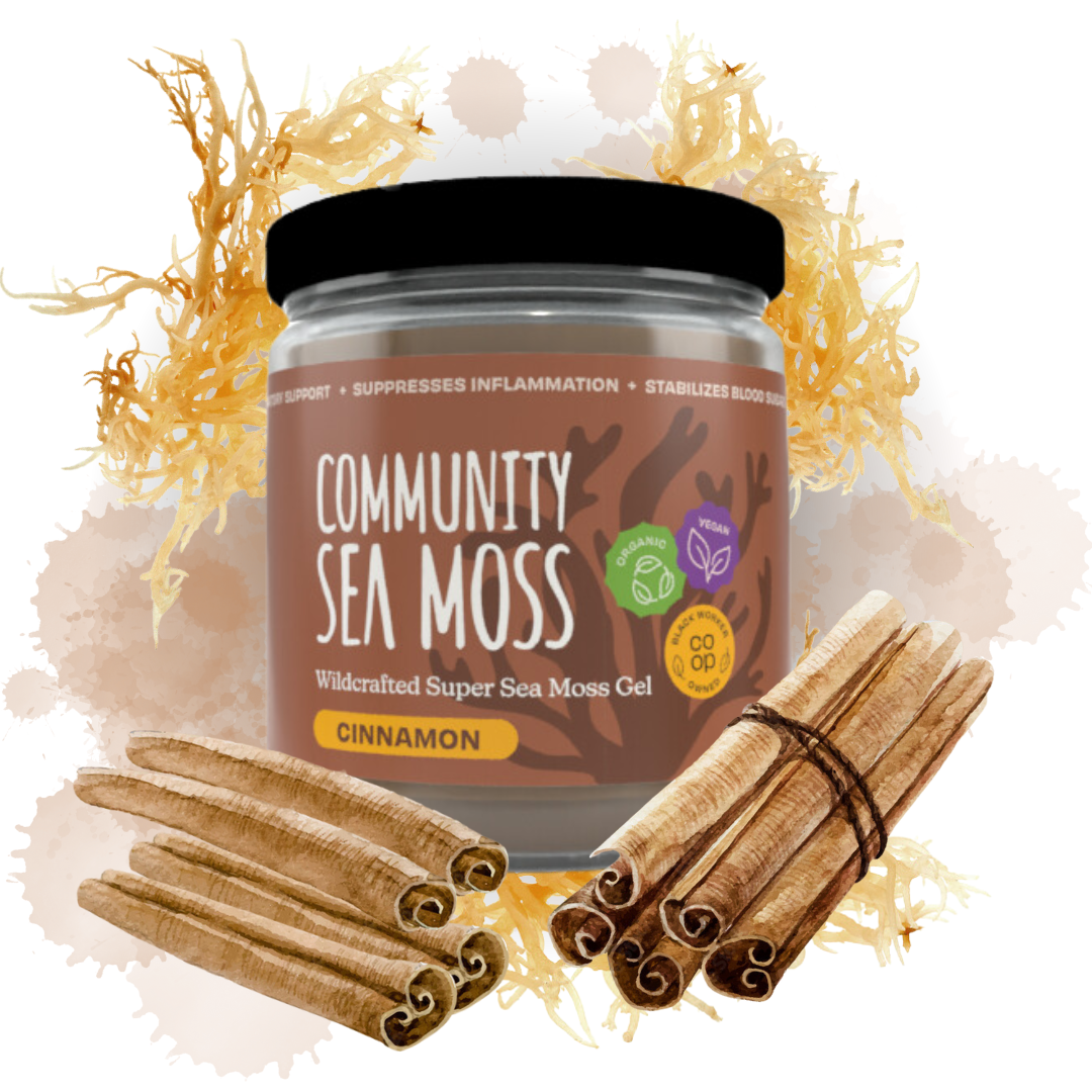 Wildcrafted Super Sea Moss Gel - Cinnamon