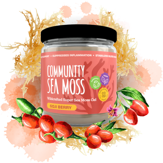 Wildcrafted Super Sea Moss Gel - Goji Berry