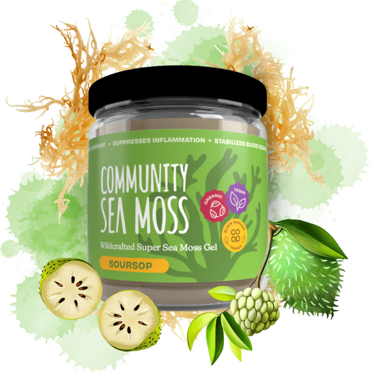 Wildcrafted Super Sea Moss Gel - Soursop
